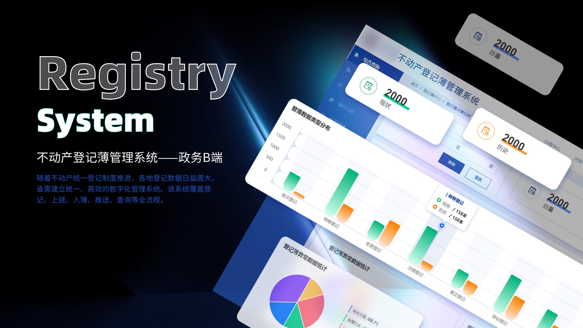 不动产登记簿管理系统